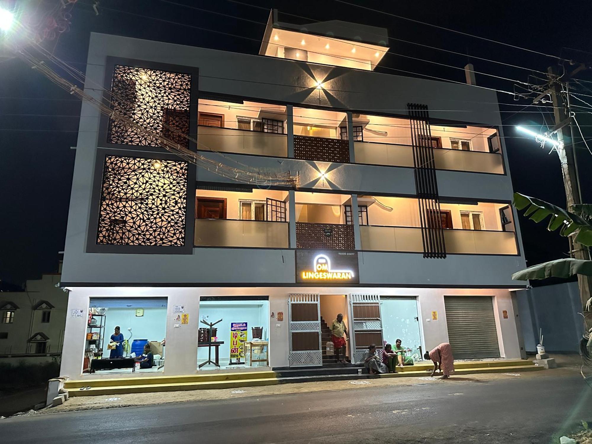 Om Lingeswaran Home Stay Tiruvannāmalai Exterior foto